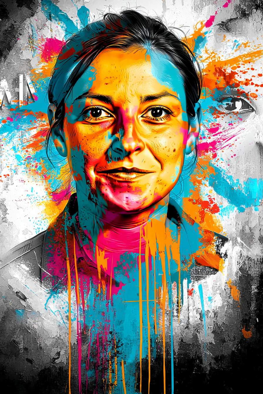 Portrait personnalisé - Peinture expressive – Image 2